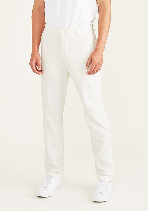 Pantalón Alpha Icon Chino Tapered Fit Egret