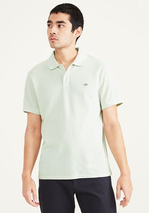 Polera Icon Polo Standard Fit Frosted Mint