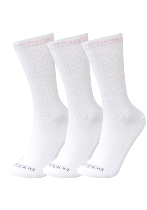 Calcetines Performance Sport Crew Blancos (3 Pack)