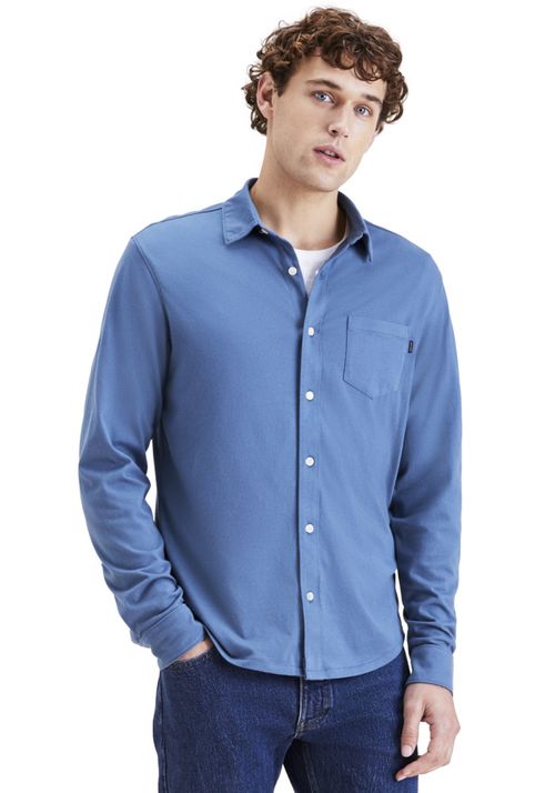 Camisa Knit Button Up Regular Fit Oceanview