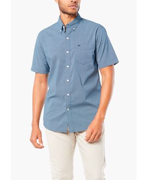 Camisa Formal Comfort Flex Searcy Blue