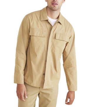 Camisa Utility Relaxed Fit Khaki