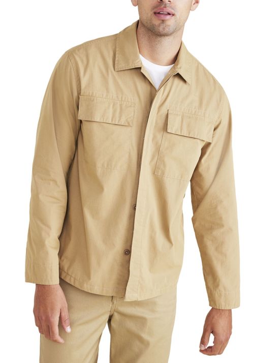 Camisa Utility Relaxed Fit Khaki