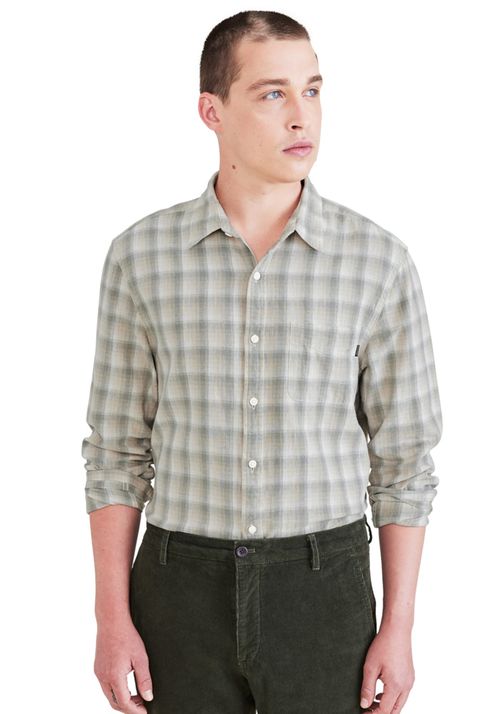 Camisa Original Woven Regular Fit Forest Fog