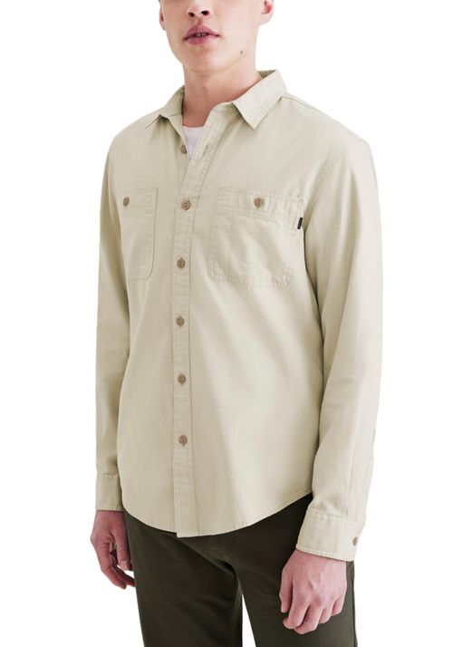Camisa 2-Pocket Workshirt Regular Fit Sahara Khaki