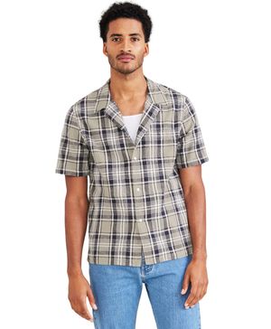 Camisa Camp Collar Regular Fit Verde