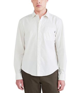 Camisa Casual Regular Fit Beige