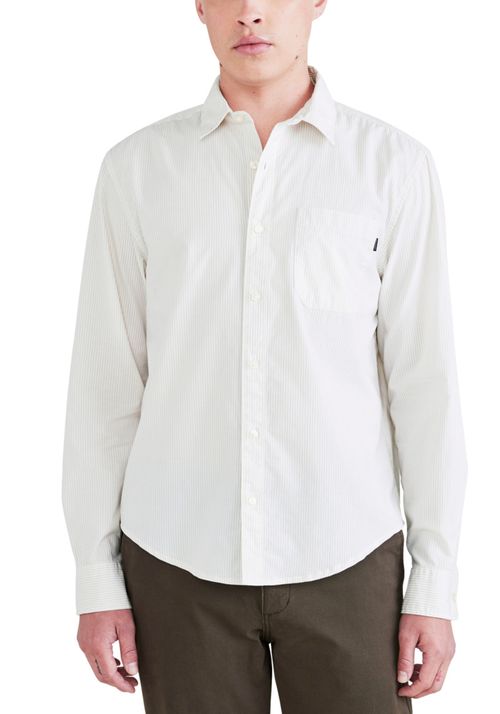 Camisa Casual Regular Fit Beige