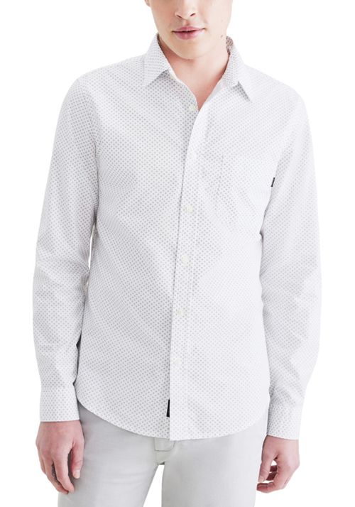 Camisa Original Button Up Slim Fit Blanca