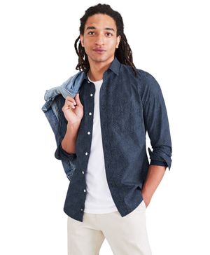 Camisa Original Button Up Slim Fit Navy Blazer