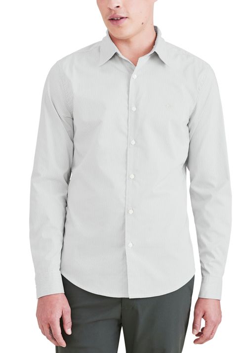 Camisa Refined Poplin Slim Fit Mountain Creek