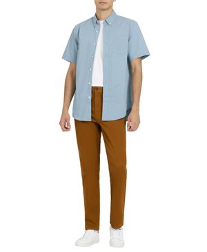 Camisa Signature Comfort Flex Classic Fit Mountain Creek