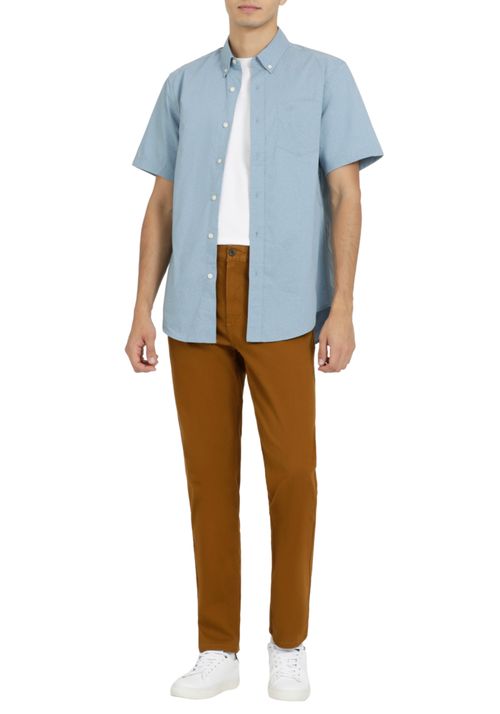 Camisa Signature Comfort Flex Classic Fit Mountain Creek