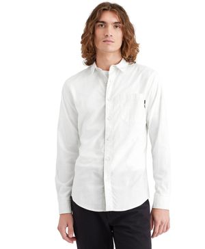 Camisa Casual Slim Fit Blanca