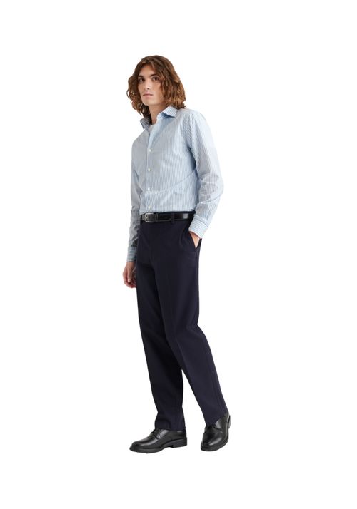 Camisa Crafted Slim Fit Bel Air Blue