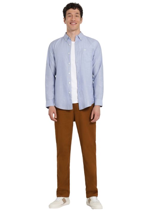 Camisa Refine Woven Regular Fit Celeste