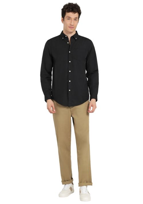 Camisa Refine Woven Regular Fit Negra