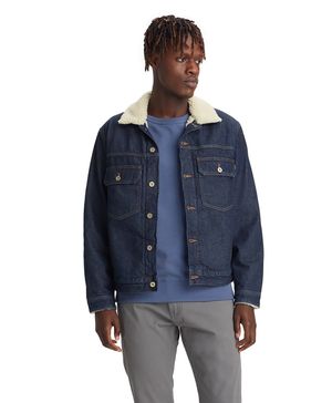 Chaqueta Original Sherpa Trucker Regular Fit Azul