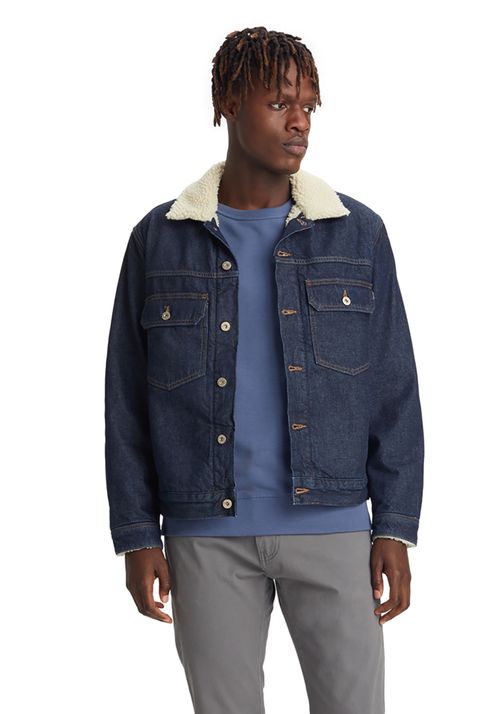 Chaqueta Original Sherpa Trucker Regular Fit Azul