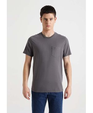 Polera Pocket Tee Slim Fit Gris