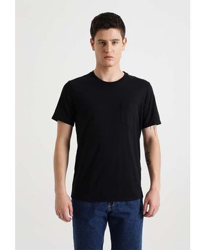 Polera Pocket Tee Slim Fit Negro