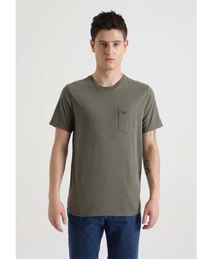 Polera Pocket Tee Slim Fit Verde