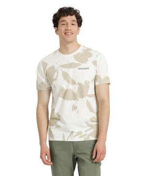 Polera Graphic Tee Slim Fit Egret/Blanco