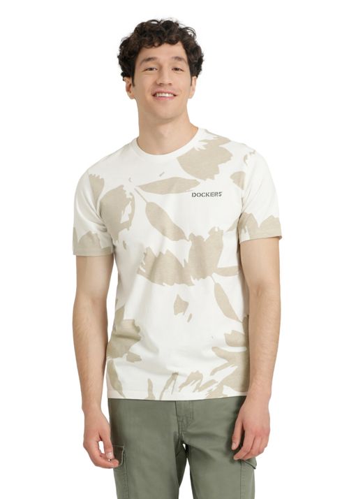 Polera Graphic Tee Slim Fit Egret/Blanco