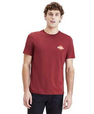 Polera Graphic Tee Hombre Slim Fit Spiced Apple