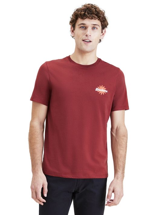 Polera Graphic Tee Hombre Slim Fit Spiced Apple