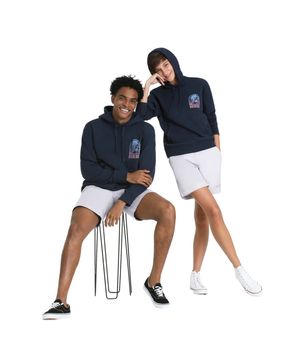 Polerón Hoodie Pride Regular Fit Azul