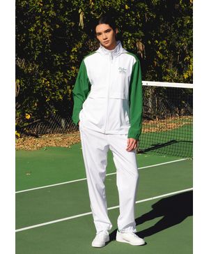 Pantalón Racquet Club Court Relaxed Tapered Fit Blanco