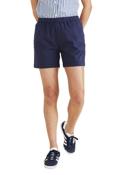 Short Mujer Weekend Pull On Azul