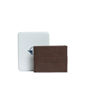 Billetera Bifold Slim Café