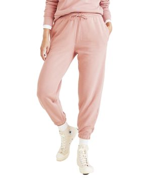 Pantalón Mujer Knit Jogger Slim Fit Rosa