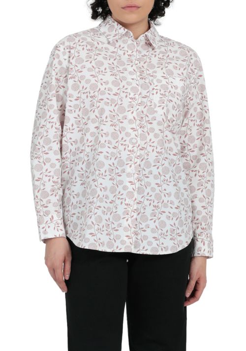 Blusa Mujer Original Woven Relaxed Fit Rosa