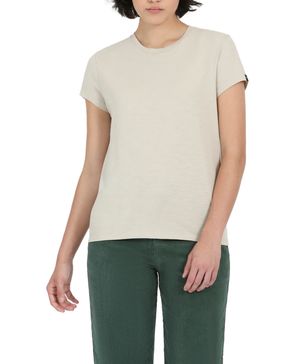 Polera Mujer Favorite Tee Slim Fit Beige