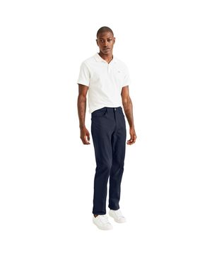 Pantalón Casual Jean Cut Straight Fit Navy