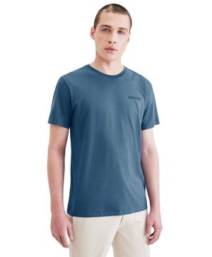 Polera Graphic Tee Slim Fit Azul Blue Fusion