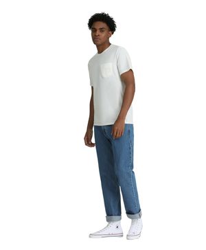 Polera Pocket Tee Regular Fit Egret