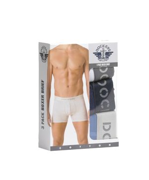 Boxer Brief (3 Pack) Azul/Negro/Azul