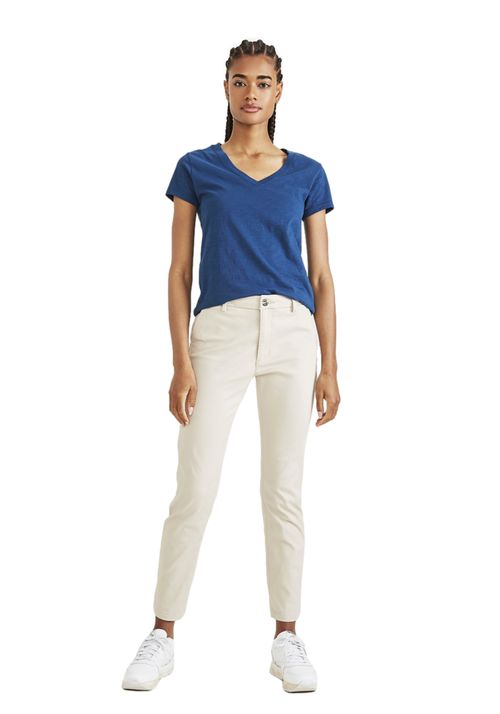 Pantalón Mujer Weekend Chino Skinny Fit Beige