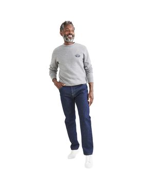 Pantalón Jean Cut Straight Fit Dark Indigo Rinse