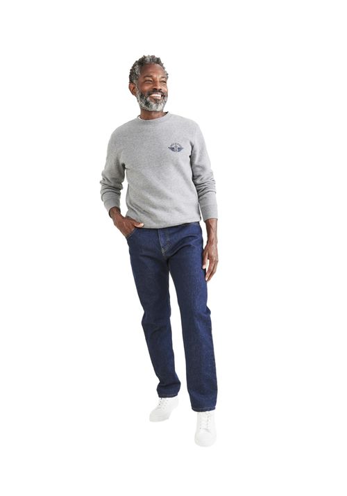 Jeans Chino Dockers Beige Délavé – Taille 36, Longueur Jambe 29, Occasion Très Bon état