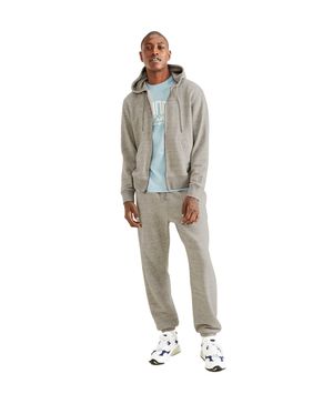 Polerón Full Zip Hoodie Standard Fit Gris