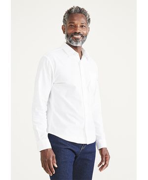 Camisa Oxford Regular Fit Blanca