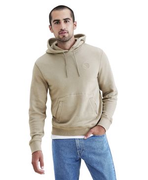 Polerón Sport Hoodie Regular Fit Khaki
