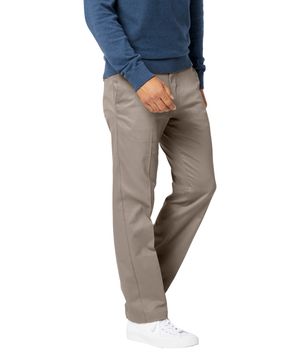Pantalón Signature Stain Defender Straight Fit Beige