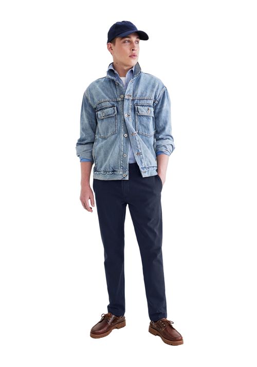 Pantalón California Khaki Slim Fit Azul