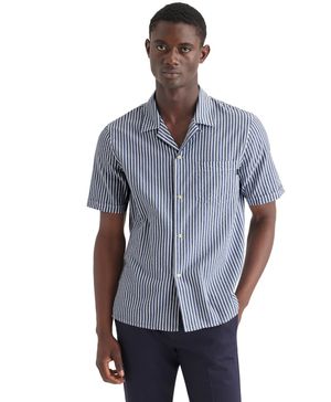 Camisa Camp Regular Fit Azul
